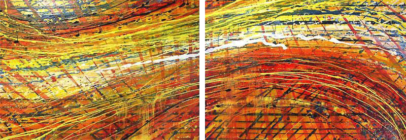 Conrad Dornberger, 'Drip Wave', 2 x 70 x 100 cm